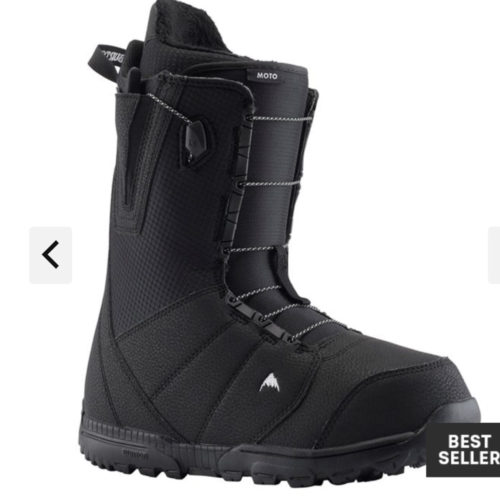 Burton Men's Black Moto Snowboard Boots